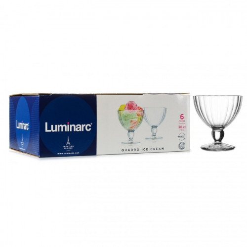 Набор креманок Luminarc Quadro N2322 (300мл) - 6шт