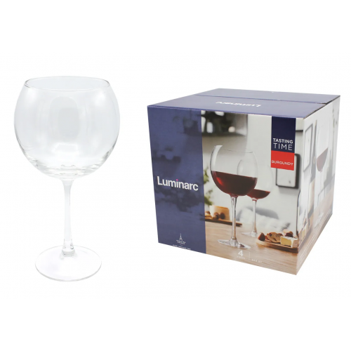 Набор бокалов для вина Luminarc Tasting Time Burgundy P6816 (650мл) 4шт 