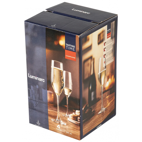 Набор бокалов для шампанского Luminarc Tasting Time Champagne P6818 (160мл) 4шт