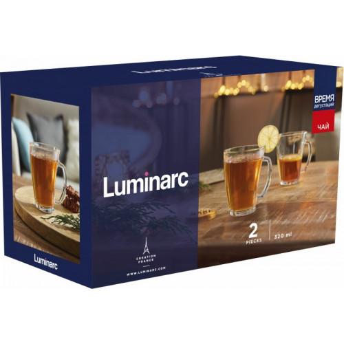 Набор кружек Luminarc Tasting Time Tea Q2842 (320мл) 2шт