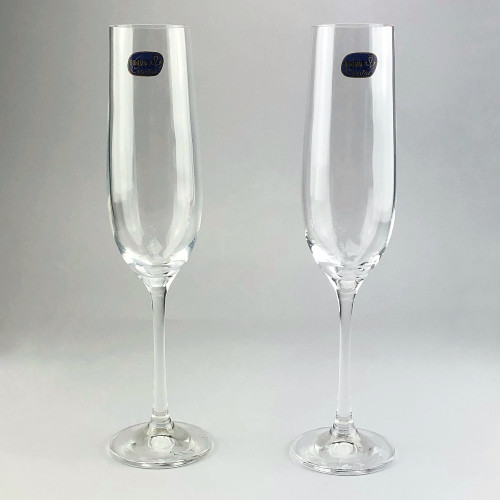 Набор бокалов для шампанского Bohemia Viola 2 шт b40729 (190мл)