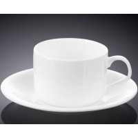 Чашка чайная с блюдцем Wilmax WL-993006 (160мл)