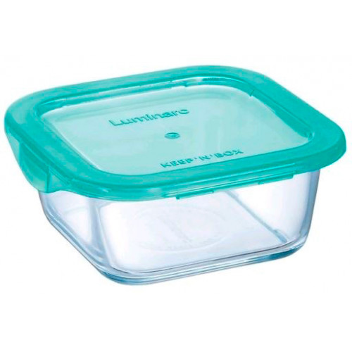 Квадратный пищевой контейнер Luminarc Keep'n'Box Lagoon P5522 (380мл)