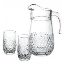 Кувшин со стаканами Pasabahce Bolero 97578 (210мл/1л) 7пр