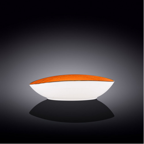 Блюдо овальное глубокое Wilmax Spiral Orange WL-669340 / A (25х16)