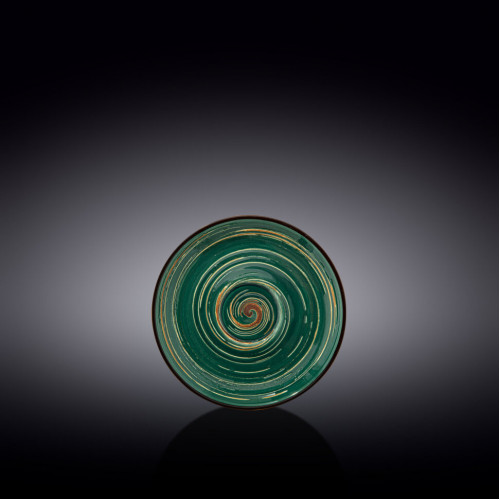 Блюдце Wilmax Spiral Green WL-669534 / B (12 см)