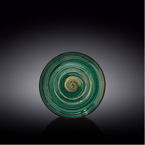 Блюдце универсальное Wilmax Spiral Green WL-669539 / A (16 см)