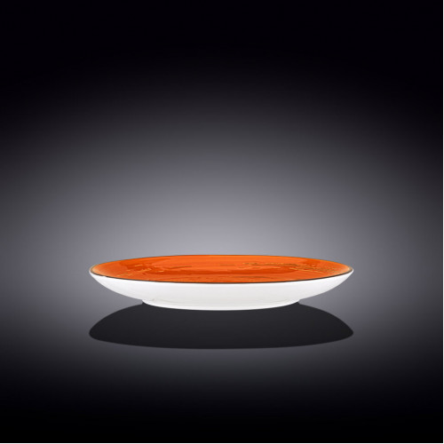 Тарелка круглая Wilmax Spiral Orange WL-669314 / A (25.5 см)
