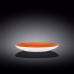 Тарелка круглая Wilmax Spiral Orange WL-669314 / A (25.5 см)