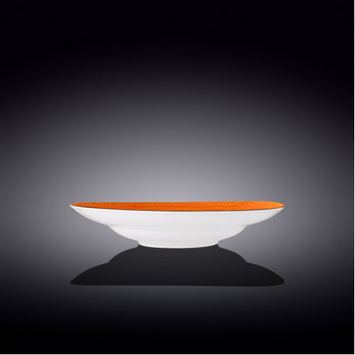 Тарелка глубокая Wilmax Spiral Orange WL-669327 / A (25.5 см)