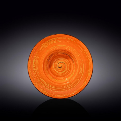 Тарелка глубокая Wilmax Spiral Orange WL-669323 / A (22.5 см)