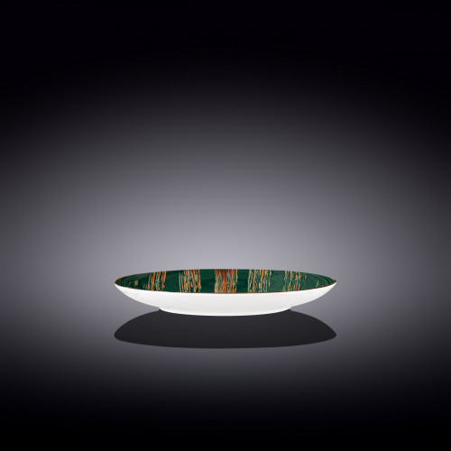 Тарелка круглая Wilmax Scratch Green WL-668511 / A (18 см)