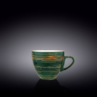 Чашка чайная Wilmax Spiral Green WL-669536 / A (300 мл)