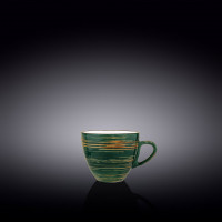 Чашка кофейная Wilmax Spiral Green WL-669534 / A (110 мл)