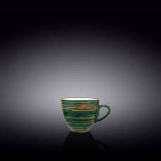 Чашка кофейная Wilmax Spiral Green WL-669533 / A (75 мл)