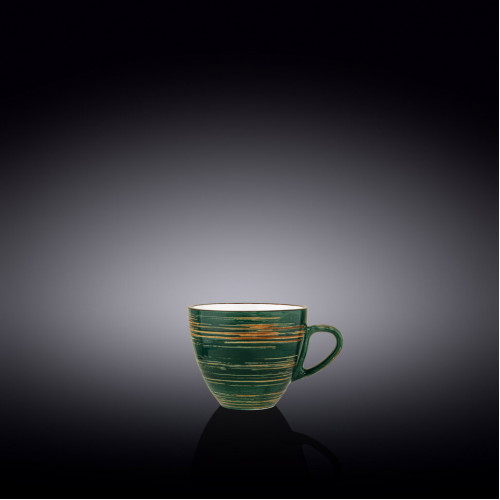 Чашка кофейная Wilmax Spiral Green WL-669533 / A (75 мл)