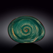 Блюдо камень Wilmax Spiral Green WL-669542 / A (33см)